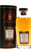 Glenrothes 1996 / 27 Year Old / Bourbon Cask #15124 / Signatory Speyside Whisky