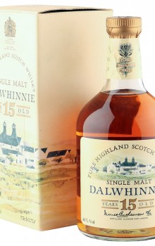 Dalwhinnie 15 Year Old, Distillery Label Eighties Bottling with Box