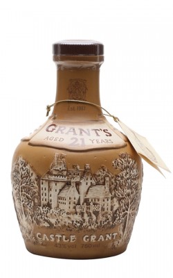 Grant's Castle Grant 21 Year Old / Bottled 1980s Blended Scotch Whisky