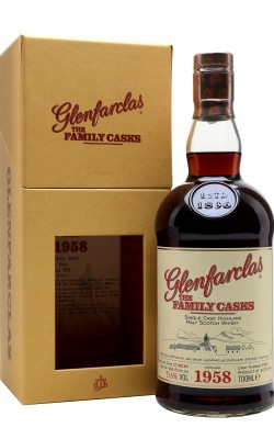 Glenfarclas 1958 / Sherry Cask #2245 / 1st Release / The Family Casks Speyside Whisky