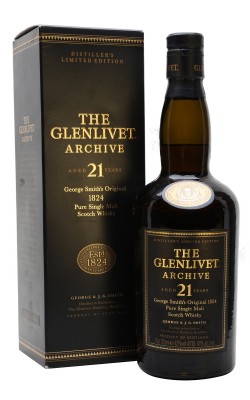 Glenlivet Archive 21 Year Old Speyside Single Malt Scotch Whisky