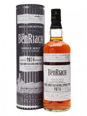 Benriach 1976 / 37 Year Old / Peated / Bourbon Finish Cask #5463