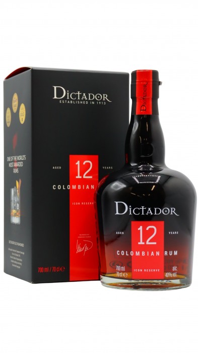 Dictador Colombian 12 year old Rum