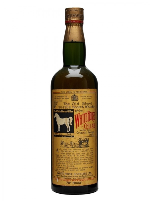 White Horse Bottled 1958