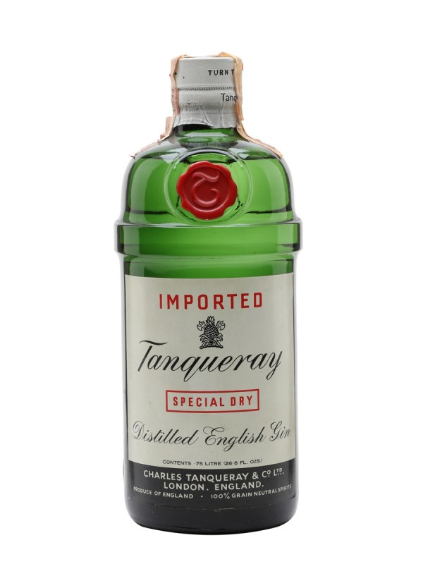 Tanqueray Special Dry Gin Bottled 1960s