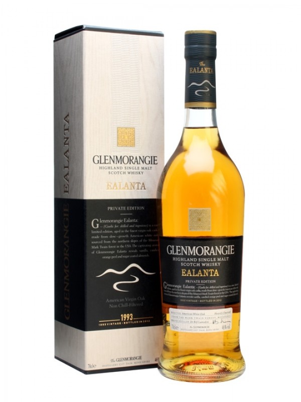 Glenmorangie 1993 Ealanta 19 Year Old Virgin Oak Casks