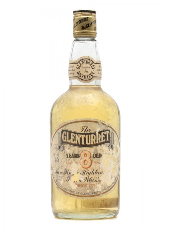 Glenturret 8 Year Old Bottled 1980's 75cl