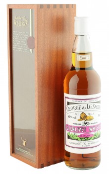 Glenlivet 1950, Gordon & MacPhail 2001 Bottling with Wooden Box