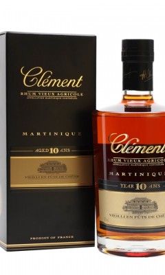 Clement Rum 10 Year Old Single Traditional Column Still Rum