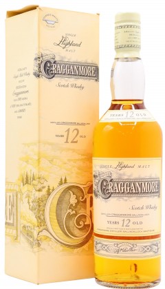 Cragganmore Highland Single Malt (Old Bottling) 12 year old