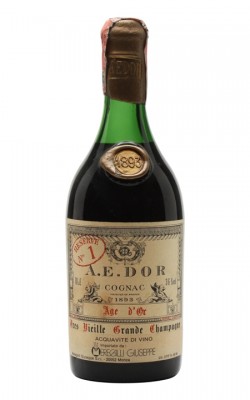 AE Dor No.1 Cognac / 1893 Vintage / Age d'Or / Bottled 1980s