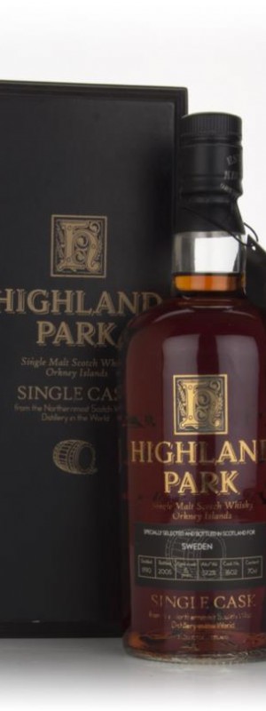 Highland Park 15 Year Old 1990 cask 1602 for  the Swedish Market