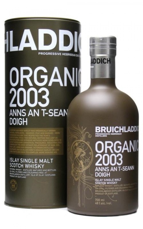 Bruichladdich Organic 2003 Anns An T Seann Doigh