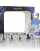Crystal Head Vodka Aurora Gift Pack with 4x Glasses Plain Vodka
