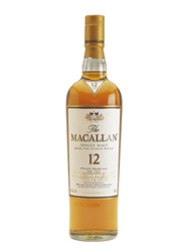 Macallan 12 Year Old Sherry Oak Single Malt Scotch Whisky Whisky Marketplace New Zealand